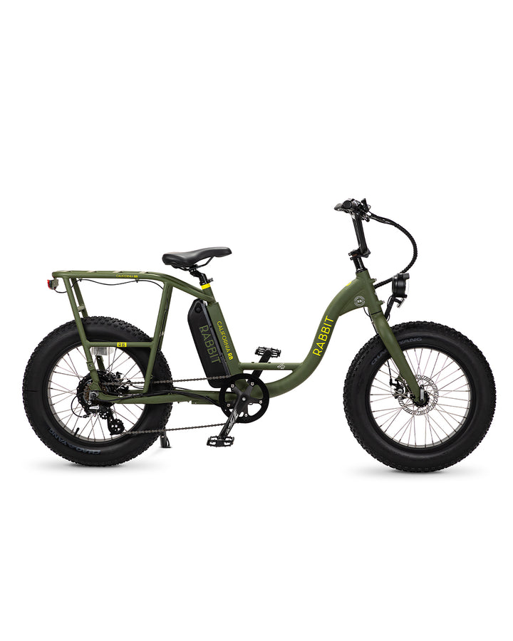 Bicicleta Eléctrica California Verde