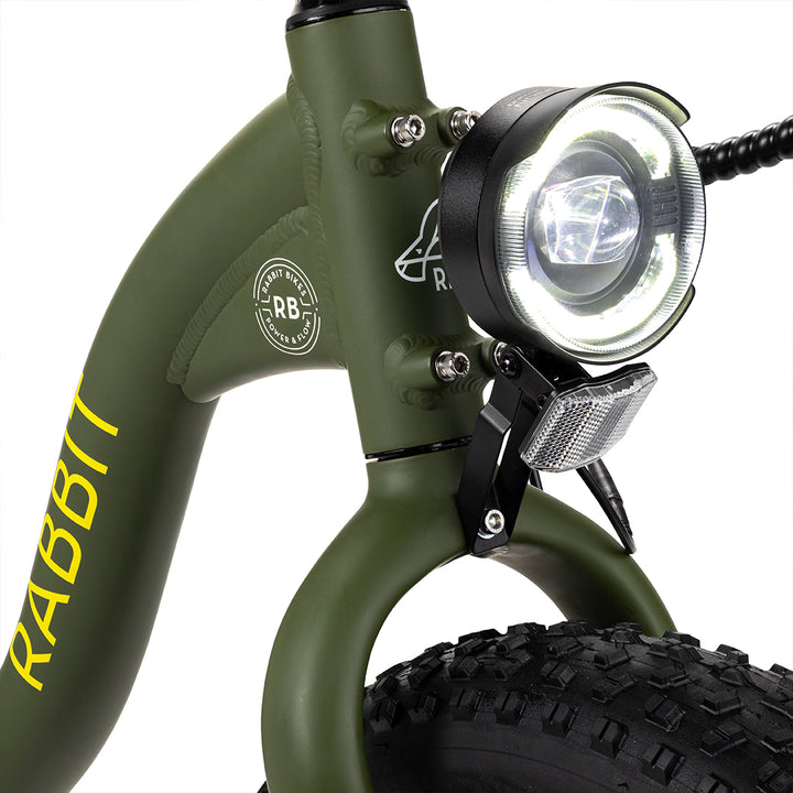 Bicicleta Eléctrica California Verde