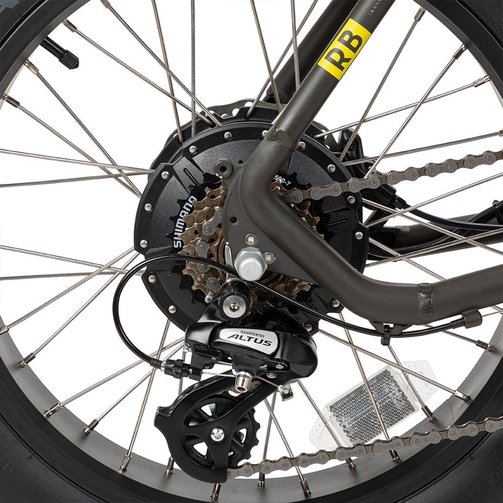 Bicicleta Eléctrica Wild Negro Mate