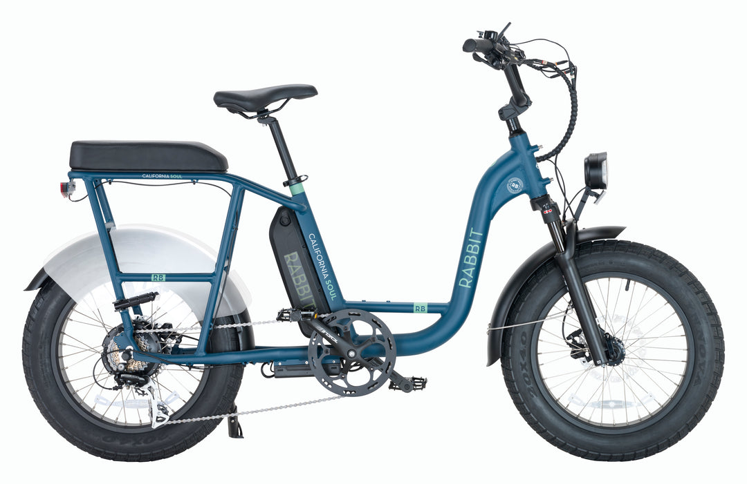 NUEVA ⚡️ Bicicleta Eléctrica California Soul azul