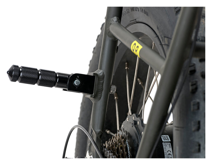 Par de Apoyos Pies Metálico Para Rueda Trasera