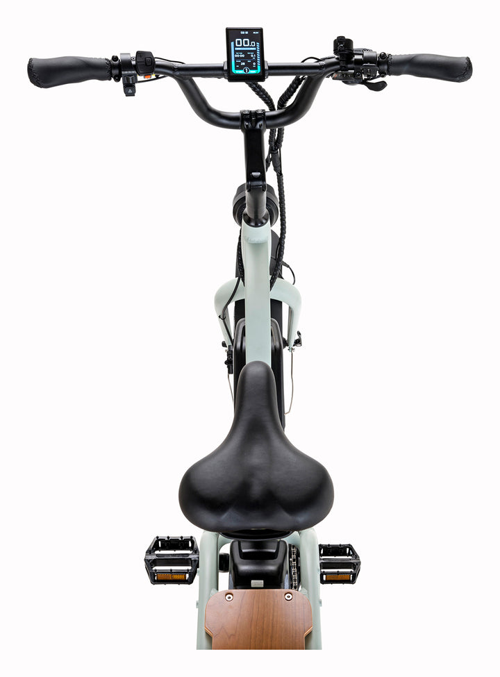 NUEVA ⚡️ Bicicleta Electrica Rabbit Wagon celeste