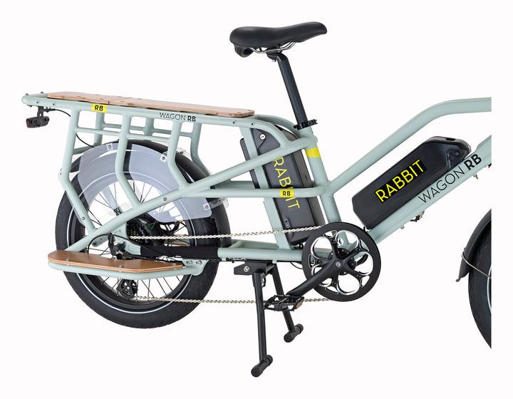 NUEVA ⚡️ Bicicleta Electrica Rabbit Wagon celeste