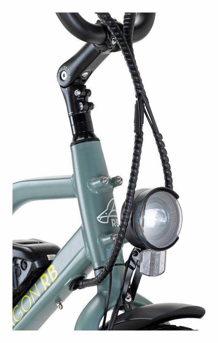 NUEVA ⚡️ Bicicleta Electrica Rabbit Wagon verde