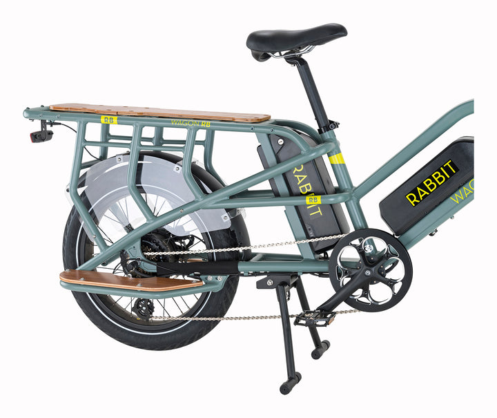NUEVA ⚡️ Bicicleta Electrica Rabbit Wagon verde