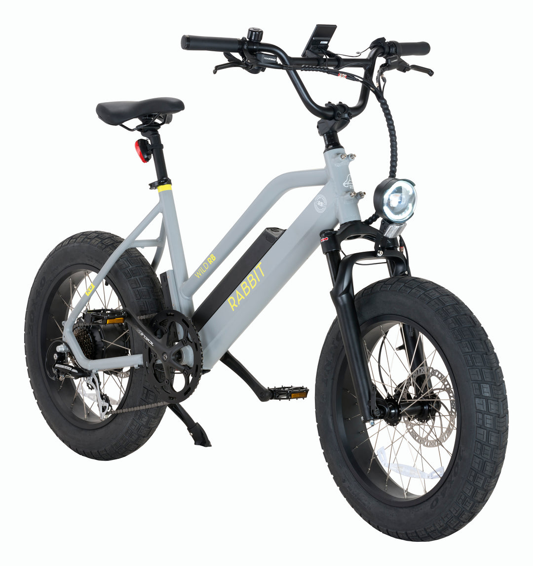 NUEVA ⚡️ Bicicleta Eléctrica Wild Gris