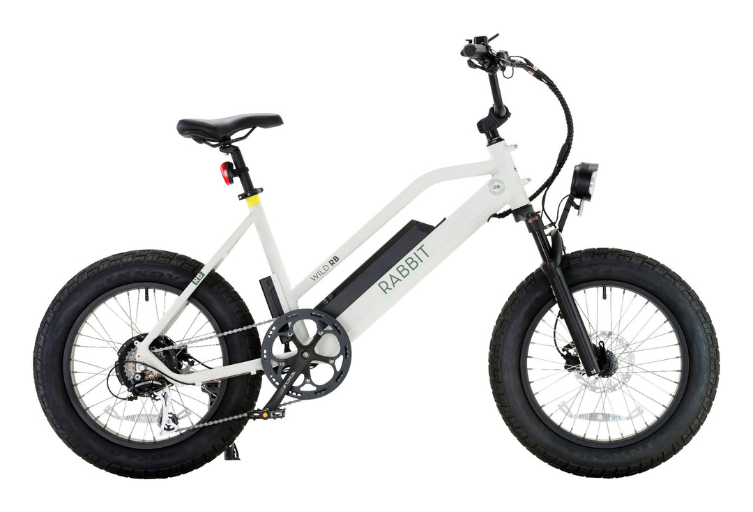 NUEVA ⚡️ Bicicleta Eléctrica Wild Blanca