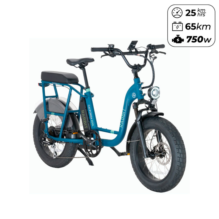 NUEVA ⚡️ Bicicleta Eléctrica California Soul azul